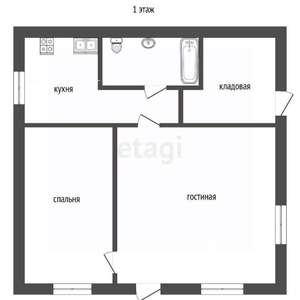 Дом 101м², 2-этажный, участок 7 сот.  