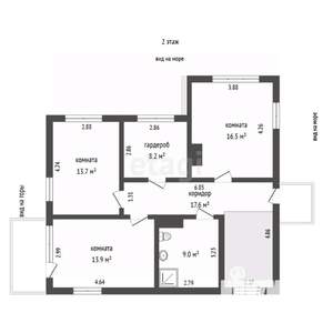 Дом 263м&sup2;, 3-этажный, участок 7 сот.  