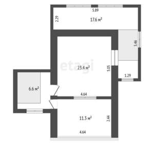 Дом 171м², 3-этажный, участок 1 сот.  