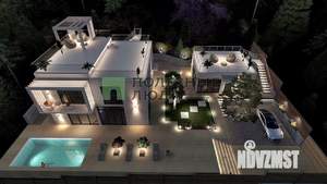 Дом 294м&sup2;, 2-этажный, участок 7 сот.  