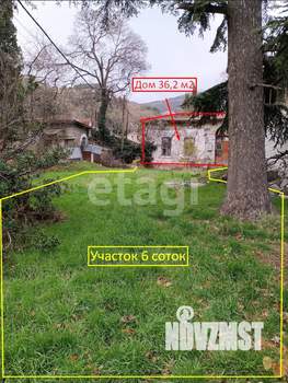 Дача 36м², 1-этажный, участок 6 сот.  