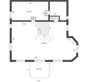 Дом 532м², 3-этажный, участок 10 сот.  
