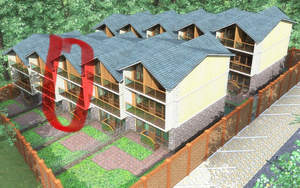 Дом 215м&sup2;, 4-этажный, участок 1 сот.  