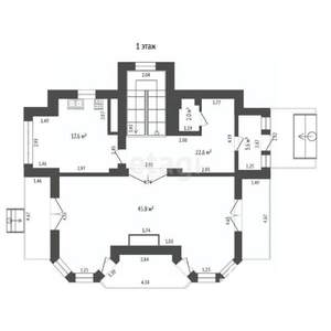 Дом 265м², 2-этажный, участок 20 сот.  