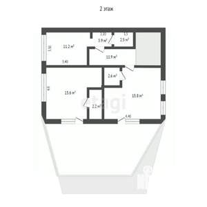 Дом 300м², 3-этажный, участок 4 сот.  