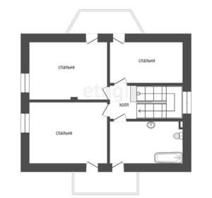 Дом 283м², 2-этажный, участок 10 сот.  