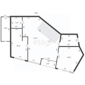 Дом 202м&sup2;, 2-этажный, участок 3 сот.  