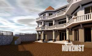 Коттедж 710м&sup2;, 3-этажный, участок 9 сот.  