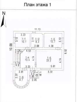 Дом 193м², 2-этажный, участок 4 сот.  