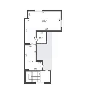 Дом 615м&sup2;, 6-этажный, участок 74 сот.  