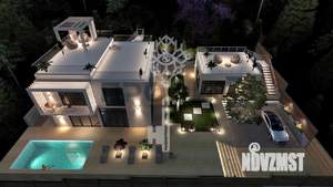 Дом 222м², 2-этажный, участок 7 сот.  