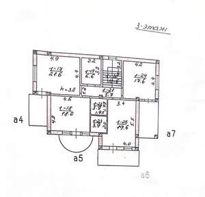 Коттедж 318м², 3-этажный, участок 5 сот.  