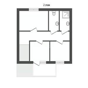 Дом 159м², 3-этажный, участок 3 сот.  