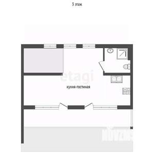 Дом 150м&sup2;, 3-этажный, участок 4 сот.  