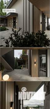 Дом 220м&sup2;, 2-этажный, участок 4 сот.  