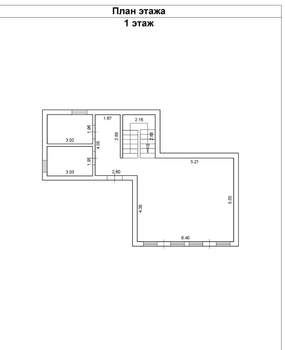 Коттедж 170м², 3-этажный, участок 4 сот.  
