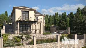 Дом 293м&sup2;, 2-этажный, участок 7 сот.  