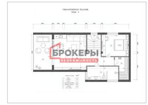 Дом 285м², 3-этажный, участок 5 сот.  