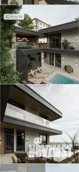 Дом 220м&sup2;, 2-этажный, участок 4 сот.  