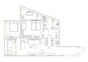 3-к квартира, посуточно, 88м2, 3/8 этаж