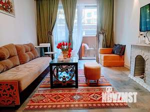 3-к квартира, посуточно, 90м2, 1/1 этаж