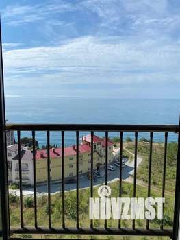 Студия квартира, посуточно, 50м2, 5/6 этаж