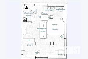1-к квартира, посуточно, 35м2, 2/2 этаж