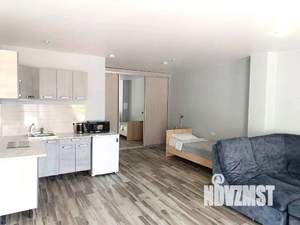 1-к квартира, посуточно, 42м2, 1/1 этаж