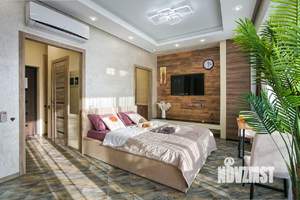 Студия квартира, посуточно, 45м2, 17/20 этаж