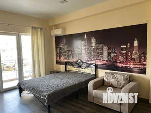 Студия квартира, посуточно, 40м2, 2/7 этаж