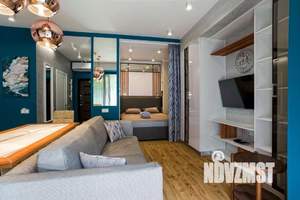 1-к квартира, посуточно, 45м2, 1/1 этаж