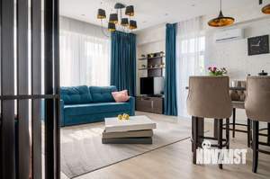 1-к квартира, посуточно, 48м2, 6/8 этаж