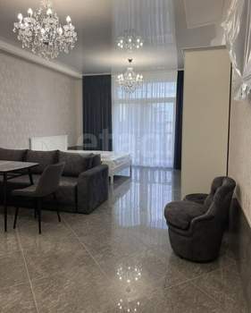 Студия квартира, на длительный срок, 40м2, 5/12 этаж