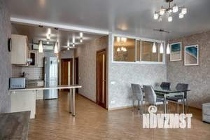 3-к квартира, посуточно, 94м2, 6/12 этаж