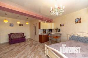 1-к квартира, посуточно, 44м2, 1/1 этаж