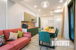 2-к квартира, посуточно, 48м2, 1/1 этаж