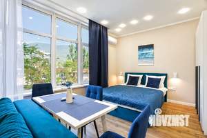 Студия квартира, посуточно, 36м2, 2/7 этаж