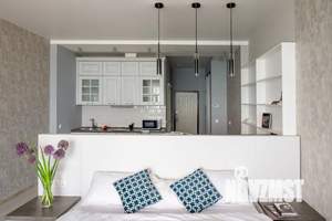 Студия квартира, посуточно, 42м2, 5/8 этаж