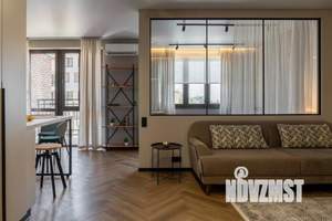 1-к квартира, посуточно, 46м2, 1/1 этаж