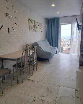 Студия квартира, на длительный срок, 33м2, 2/2 этаж