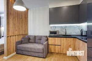 Студия квартира, посуточно, 40м2, 8/18 этаж