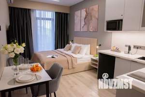 1-к квартира, посуточно, 25м2, 1/1 этаж