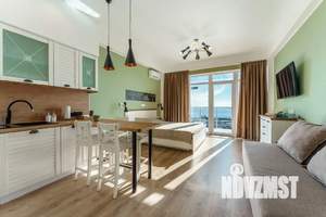 Студия квартира, посуточно, 42м2, 5/8 этаж