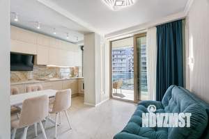 1-к квартира, посуточно, 60м2, 15/19 этаж