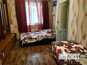 3-к квартира, посуточно, 60м2, 1/2 этаж
