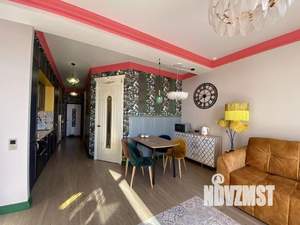 2-к квартира, посуточно, 50м2, 1/1 этаж