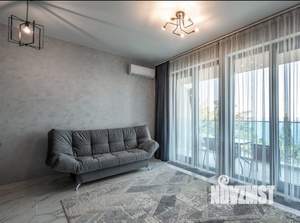 Студия квартира, на длительный срок, 52м2, 3/8 этаж