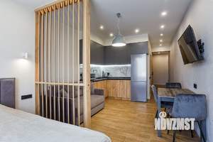 Студия квартира, посуточно, 40м2, 8/18 этаж