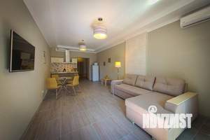 1-к квартира, посуточно, 55м2, 1/1 этаж