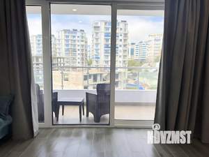 Студия квартира, посуточно, 43м2, 4/6 этаж